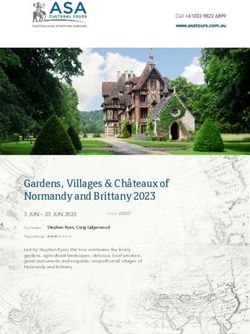 Gardens, Villages & Ch&acirc;teaux of Normandy and Brittany 2023