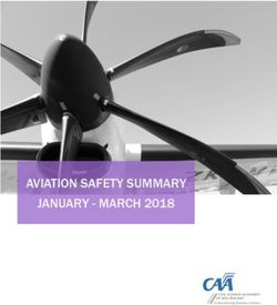 AVIATION SAFETY SUMMARY JANUARY - MARCH 2018 - Civil Aviation ...