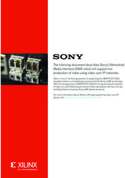 The following document describes Sony's Networked Media Interface (NMI) which will support live production of video using video over IP networks.