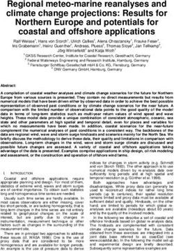 Regional meteo-marine reanalyses and climate change projections: Results for Northern Europe and potentials for coastal and offshore applications