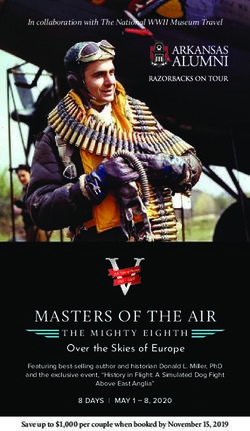 MASTERS OF THE AIR THE MIGHTY EIGHTH - Arkansas Alumni ...