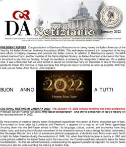 BUON ANNO ATUTTI - Dante Alighieri Society of Denver