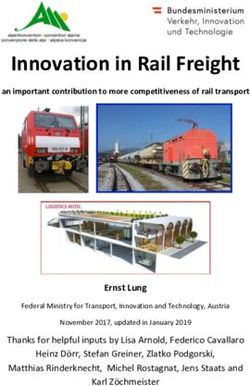 Innovation in Rail Freight - Test Start