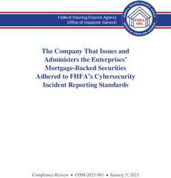 The Company That Issues and Administers the Enterprises' Mortgage-Backed Securities Adhered to FHFA's Cybersecurity Incident Reporting Standards - OIG