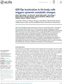 E2F/Dp inactivation in fat body cells triggers systemic metabolic changes