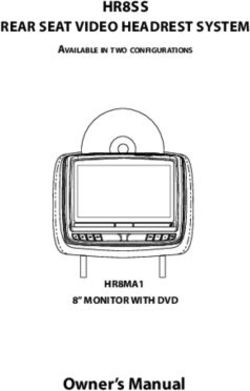 OWNER'S MANUAL - HR8SS REAR SEAT VIDEO HEADREST SYSTEM - ADVENT