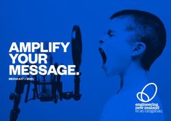 AMPLIFY YOUR MESSAGE - MEDIA KIT :: 2021 - Engineering New Zealand