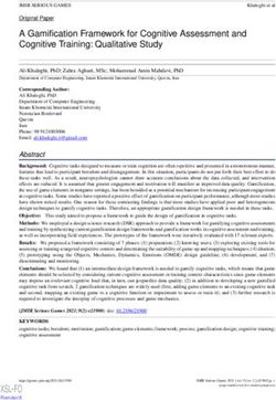 A Gamification Framework for Cognitive Assessment and Cognitive Training: Qualitative Study