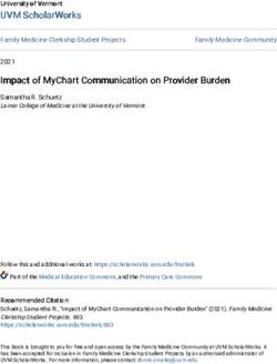 UVM ScholarWorks University of Vermont - UVM ...