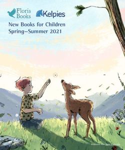 New Books for Children Spring-Summer 2021 - Floris Books