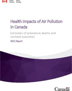 Health Impacts of Air Pollution in Canada - Estimates of premature deaths and nonfatal outcomes - HealthyDesign.city