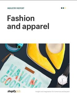 Fashion and apparel INDUSTRY REPORT - Insight and imagination for tomorrow and beyond - Glossy Assets