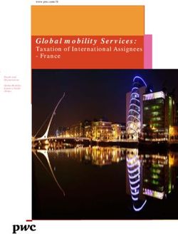 GLOBAL MOBILITY SERVICES: TAXATION OF INTERNATIONAL ASSIGNEES - FRANCE - PWC