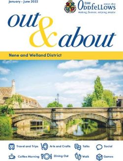Nene and Welland District - January - June 2022 - Travel and Trips Arts and Crafts - Oddfellows
