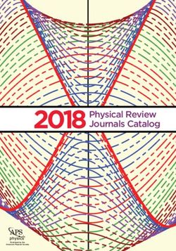 2018 Physical Review Journals Catalog - APS Librarian Portal