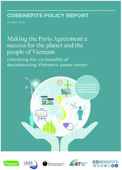 Making the Paris Agreement a success for the planet and the people of Vietnam