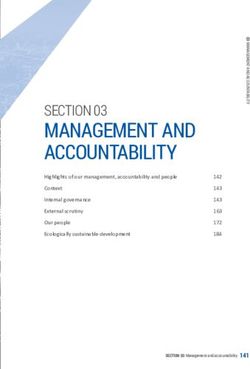 MANAGEMENT AND ACCOUNTABILITY - Highlights of our management, accountability and people 142 - Australian ...