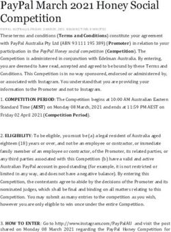 PAYPAL MARCH 2021 HONEY SOCIAL COMPETITION