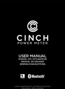 USER MANUAL MANUEL DE L'UTILISATEUR MANUAL DE USUARIO GEBRAUCHSANLEITUNG - Race Face