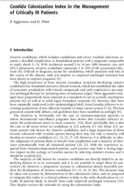 Candida Colonization Index in the Management of Critically Ill Patients