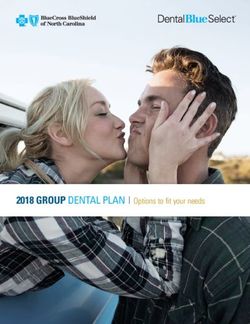 2018 GROUP DENTAL PLAN Options to fit your needs - Mosaic Group