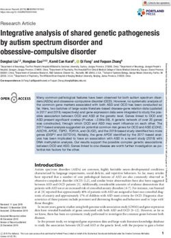 Integrative analysis of shared genetic pathogenesis by autism spectrum disorder and obsessive-compulsive disorder