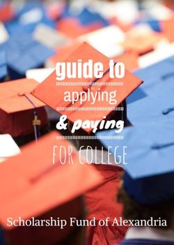 Paying applying - Scholarship Fund of Alexandria