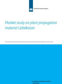 Market study on plant propagation material Uzbekistan - Commissioned by: Netherlands Enterprise Agency (RVO) & Embassy of the Kingdom of the ...