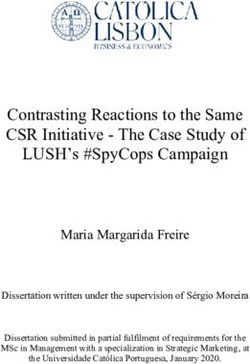 Contrasting Reactions to the Same CSR Initiative - The Case Study of LUSH's #SpyCops Campaign