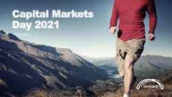 Capital Markets Day 2021 - 20 May 2021 - Contact Energy