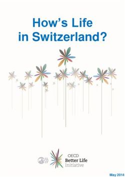 How's Life in Switzerland?