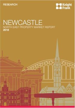 NEWCASTLE NORTH EAST PROPERTY MARKET REPORT 2018 - RESEARCH - Knight Frank