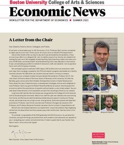 Economic News Boston University College of Arts & Sciences