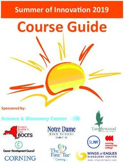 Course Guide Summer of Innovation 2019 - Sponsored by: gst boces