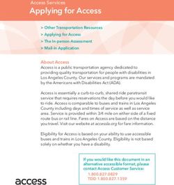 Applying for Access Access Services