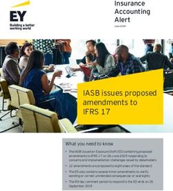 IASB issues proposed amendments to - IFRS 17 - EY