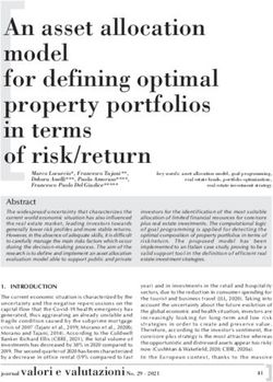 An asset allocation model for defining optimal property portfolios in ...
