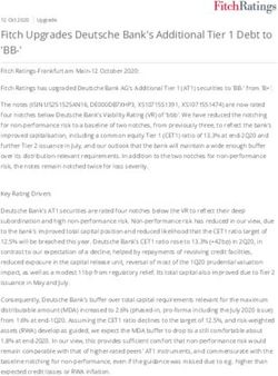 Fitch Upgrades Deutsche Bank's Additional Tier 1 Debt to - 'BB-'