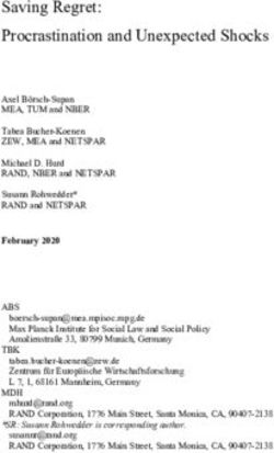 Saving Regret: Procrastination and Unexpected Shocks