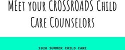 MEet your CROSSROADS Child Care Counselors - 2020 SUMMER CHILD CARE - YMCA of Southwestern Indiana