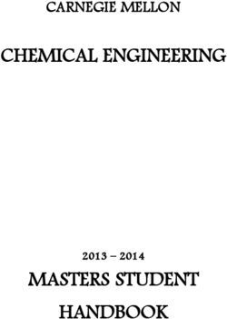 CHEMICAL ENGINEERING - MASTERS STUDENT HANDBOOK - CARNEGIE MELLON 2013 2014