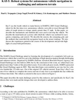 KAT-5: Robust systems for autonomous vehicle navigation in challenging and unknown terrain