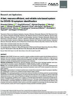 A fast, resource efficient, and reliable rule-based system for COVID-19 symptom identification - Oxford Academic Journals