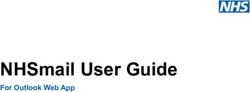 NHSmail User Guide For Outlook Web App - Vale of York CCG