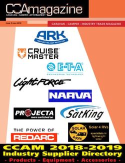 CCAM 2018-2019 Industry Supplier Directory - Products - Equipment - Accessories - CCAMagazine Caravan - Camper