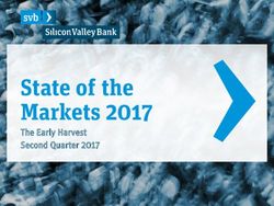 State of the Markets 2017 - The Early Harvest Second Quarter 2017 - Deloitte UK