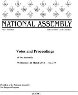Votes and Proceedings - 21 March 2018
