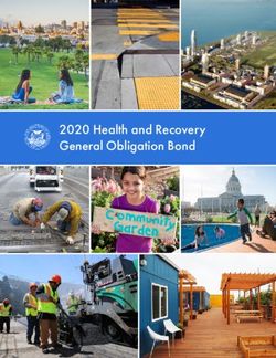 2020 Health and Recovery General Obligation Bond - San ...