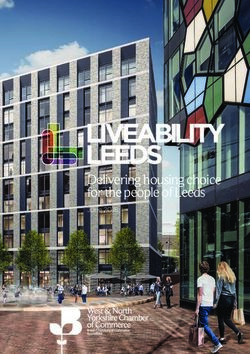 LIVEABILITY LEEDS Delivering housing choice for the people of Leeds - June 2018 - West & North Yorkshire Chamber of ...