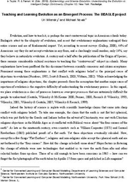 Teaching and Learning Evolution as an Emergent Process: The BEAGLE project